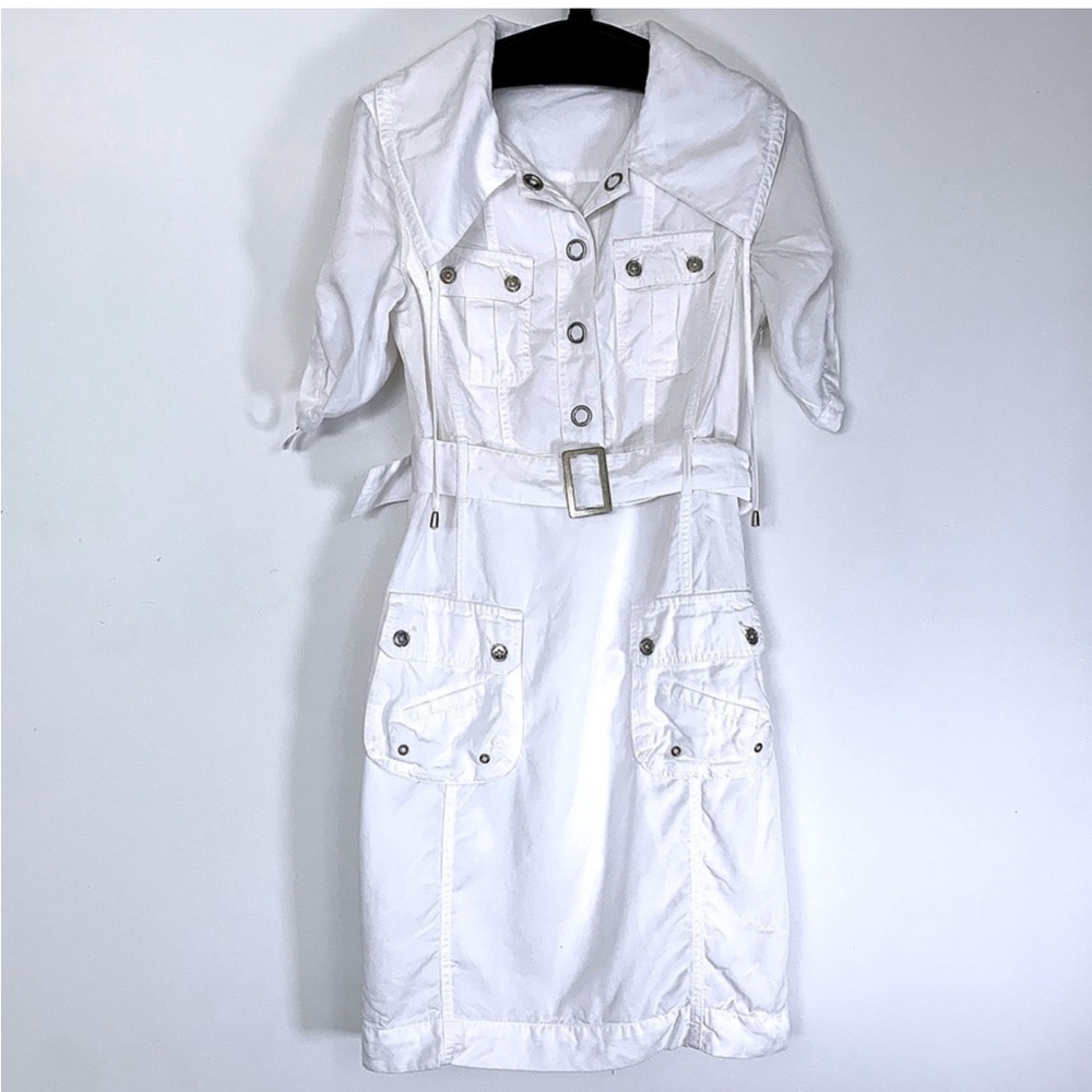 Calvin Klein White Casual Dress